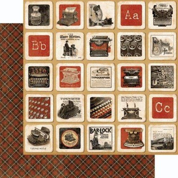 Graphic 45 COMMUNIQUE 12 x 12 Scrapbooking Paper 2013 Pack Pad 48 Sheets… - Picture 10 of 14